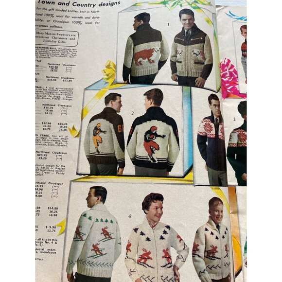 Vintage 1966 Mary Maxim Knitting Catalog - Picture 7 of 11